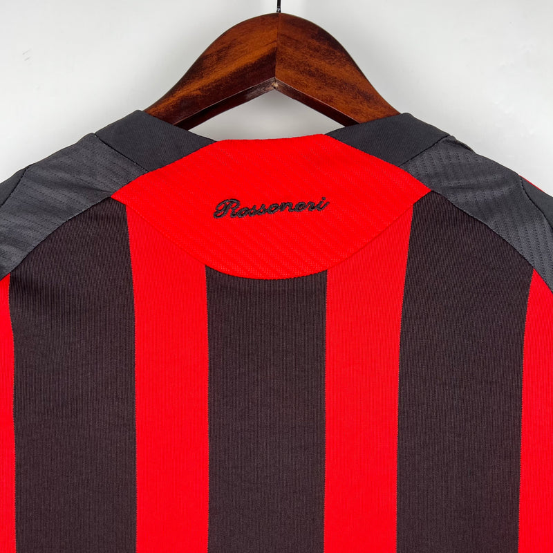 Camisa Milan Away 2008/09 - Adidas Retrô Masculina - Branca/Vermelha