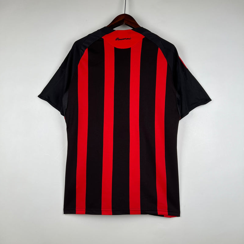 Camisa Milan Away 2008/09 - Adidas Retrô Masculina - Branca/Vermelha