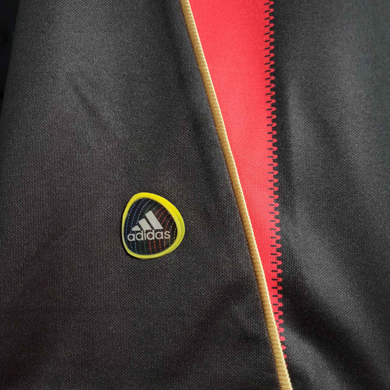 Camisa Milan Home 2010/11 - Adidas Retrô Masculina - Vermelha/Preta