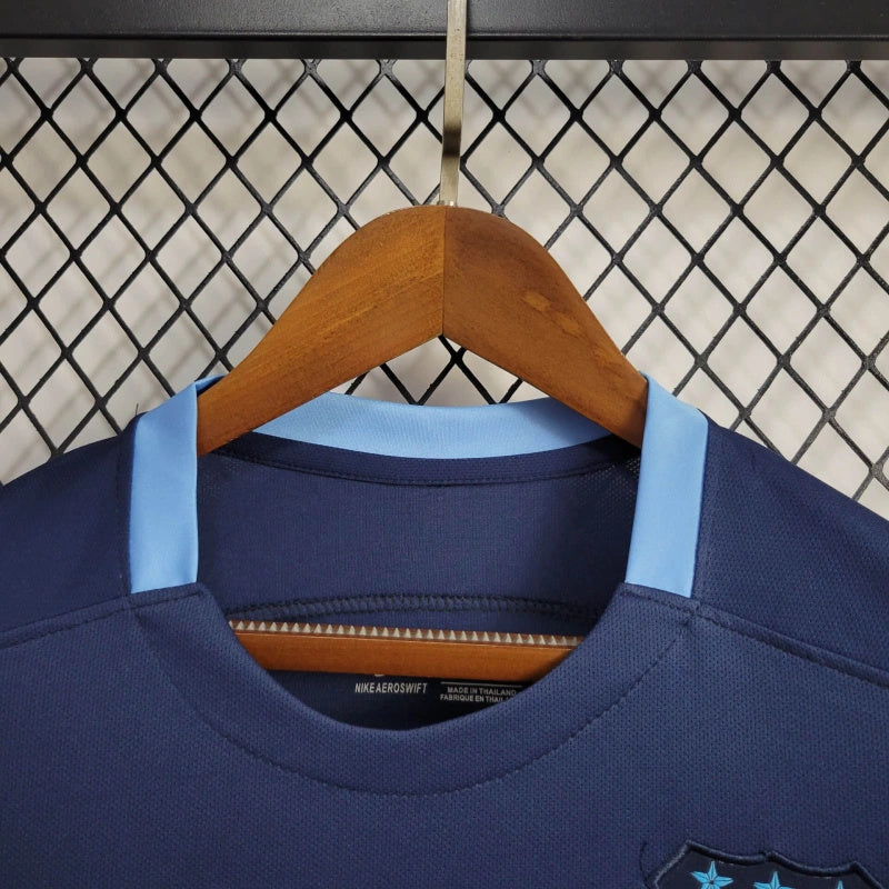 Camisa Manchester City Away 2015/16 - Nike Retrô Masculina - Azul