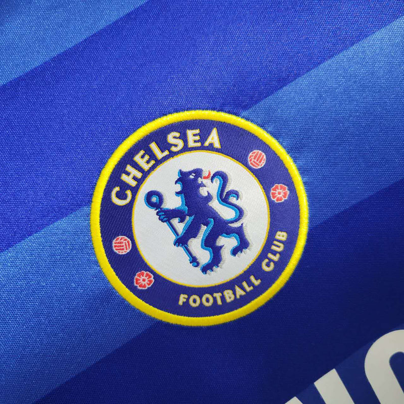 Camisa Chelsea Home 2012 - Adidas Retrô Masculina - Azul/Branca