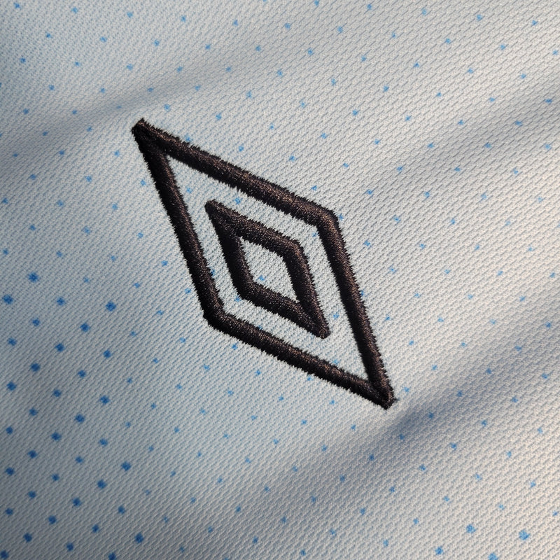 Camisa Manchester City Home 2011/12 - Umbro Retrô Masculina - Azul/Branca