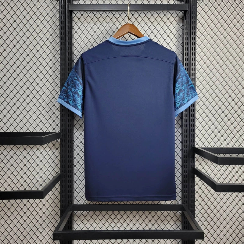 Camisa Manchester City Away 2015/16 - Nike Retrô Masculina - Azul