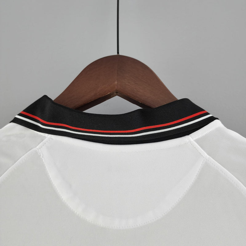 Camisa Eintracht Frankfurt Away 2020/21 - Nike Torcedor Masculina - Branca/Preta
