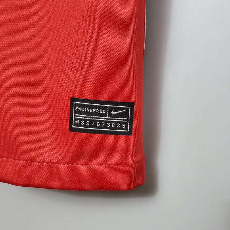Camisa Liverpool Home 2020/21 - Nike Torcedor Masculina - Vermelha/Branca