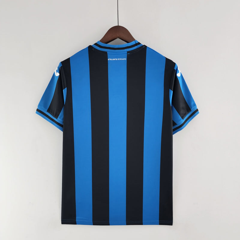Camisa Atalanta Home 2022/23 - Retrô Masculina - Azul/Preta