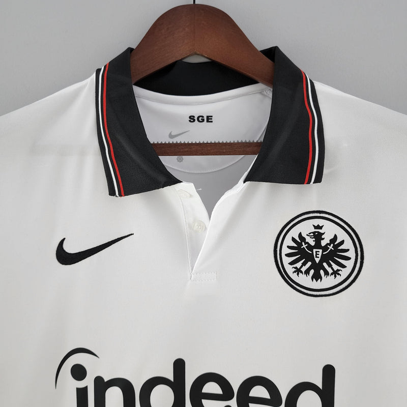 Camisa Eintracht Frankfurt Away 2020/21 - Nike Torcedor Masculina - Branca/Preta