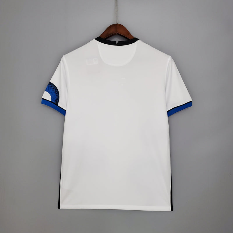 Camisa Inter de Milão Away 2021/22 - Nike Torcedor Masculina - Branca/Azul