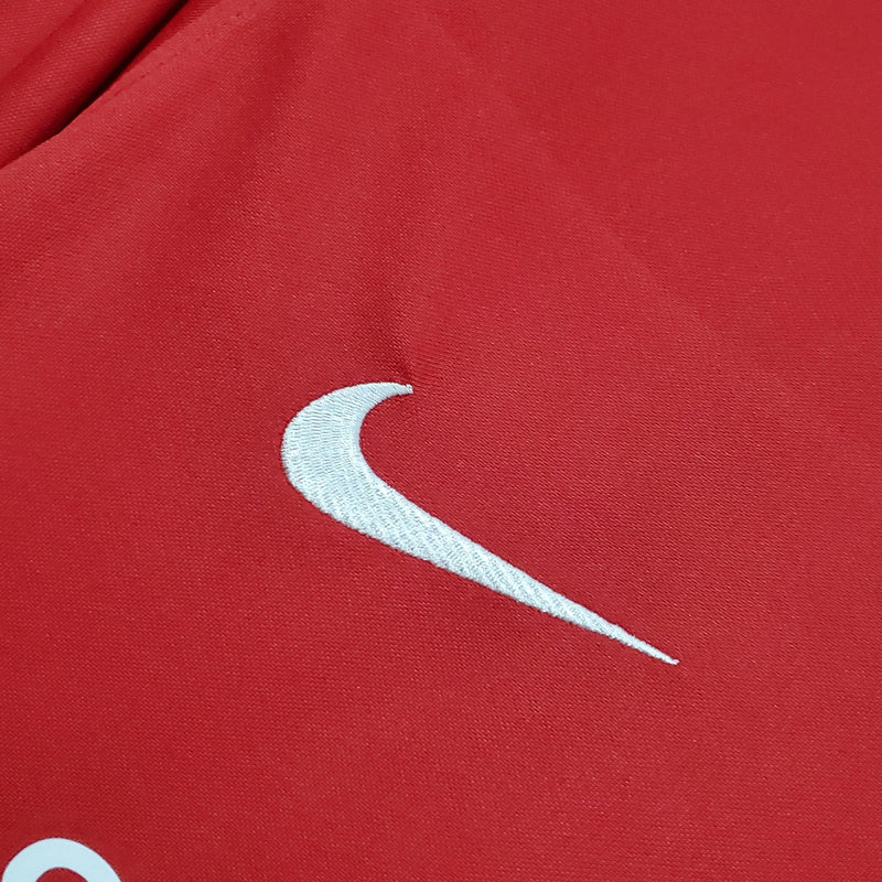 Camisa Liverpool Home 2020/21 - Nike Torcedor Masculina - Vermelha/Branca