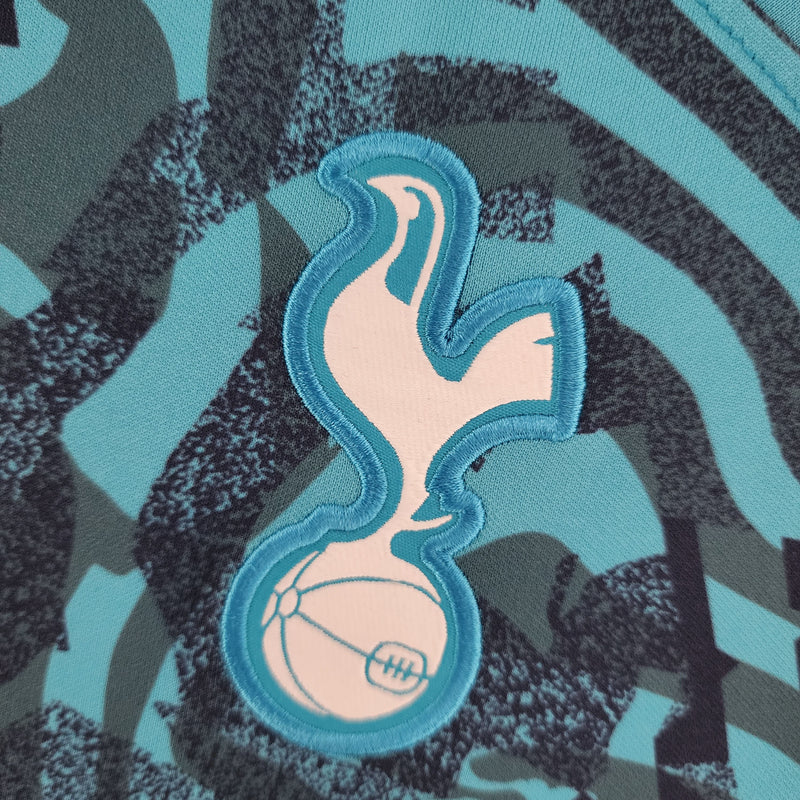 Camisa Tottenham Away 2022/23 - Nike Torcedor Masculina - Azul/Branca