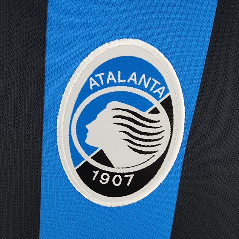 Camisa Atalanta Home 2022/23 - Retrô Masculina - Azul/Preta