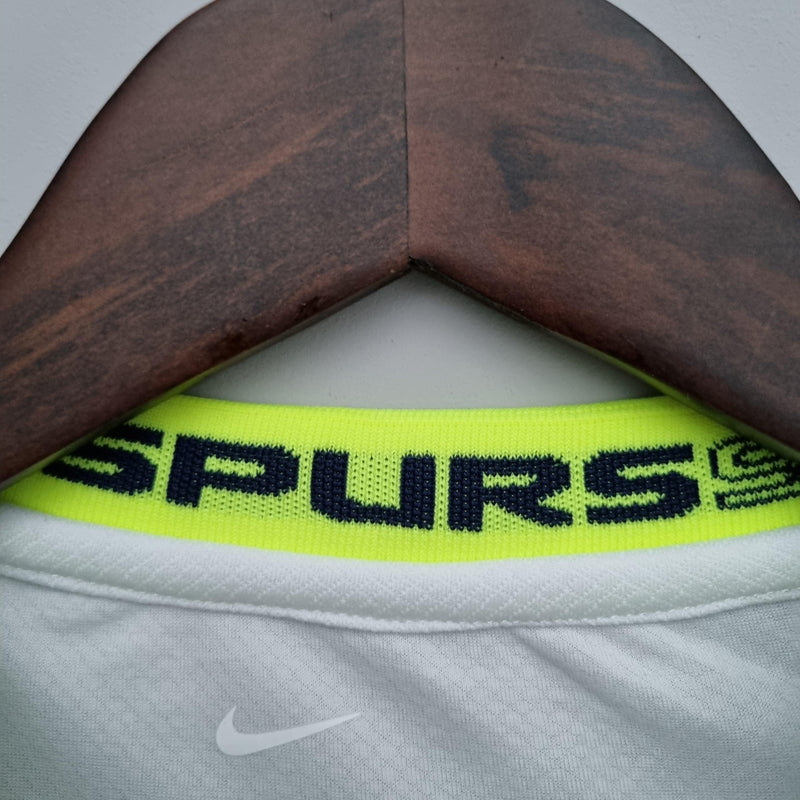 Camisa Tottenham Home 2022/23 - Nike Torcedor Masculina - Branca/Amarela Florecente