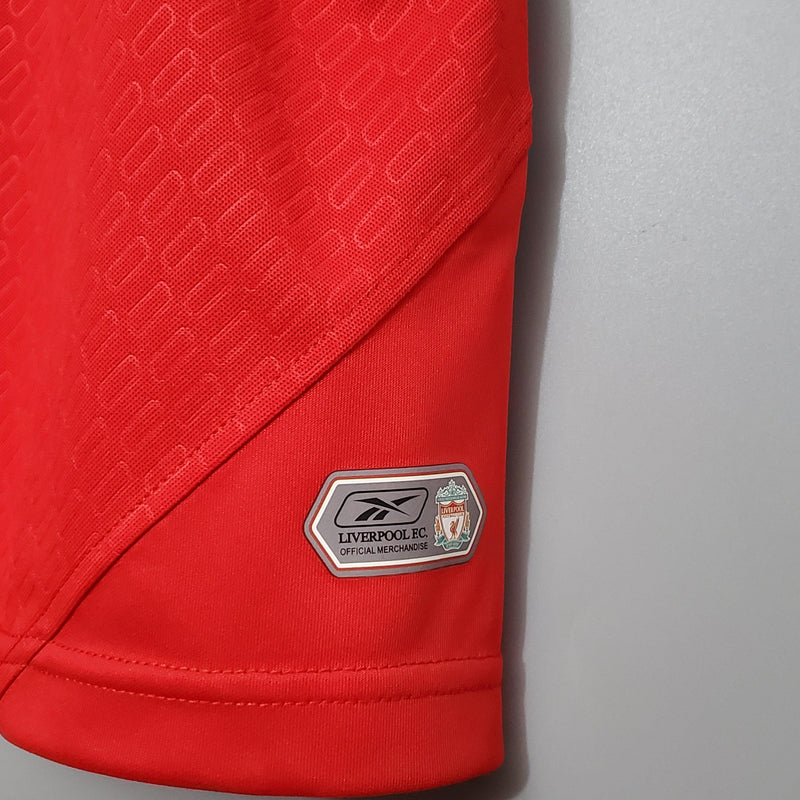 Camisa Liverpool Home 2005 - Champions League - Retrô Masculina - Vermelha