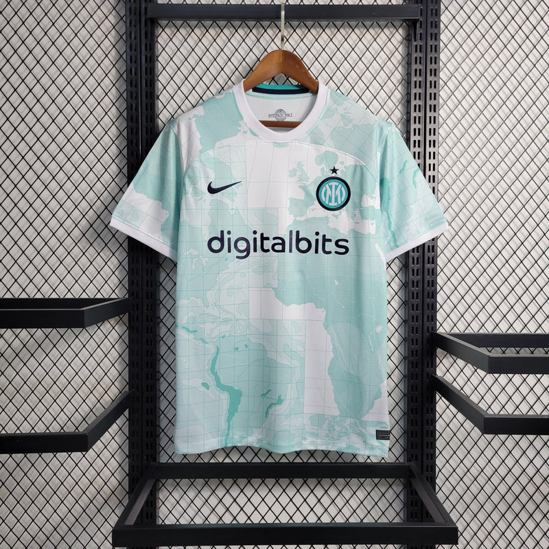Camisa Inter de Milão Away 2022/23 - Nike Torcedor Masculina - Branca/Verde