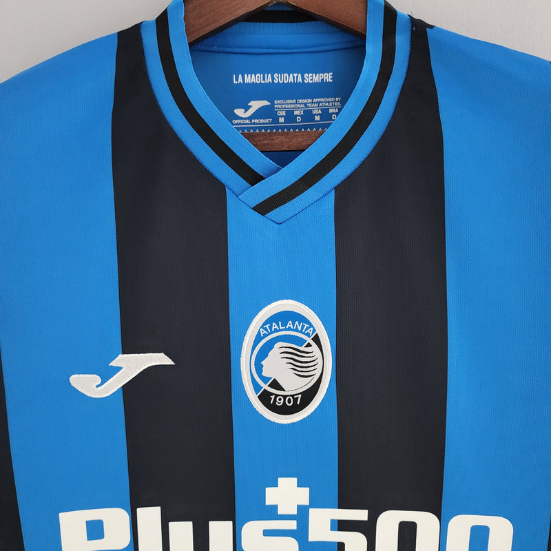 Camisa Atalanta Home 2022/23 - Retrô Masculina - Azul/Preta