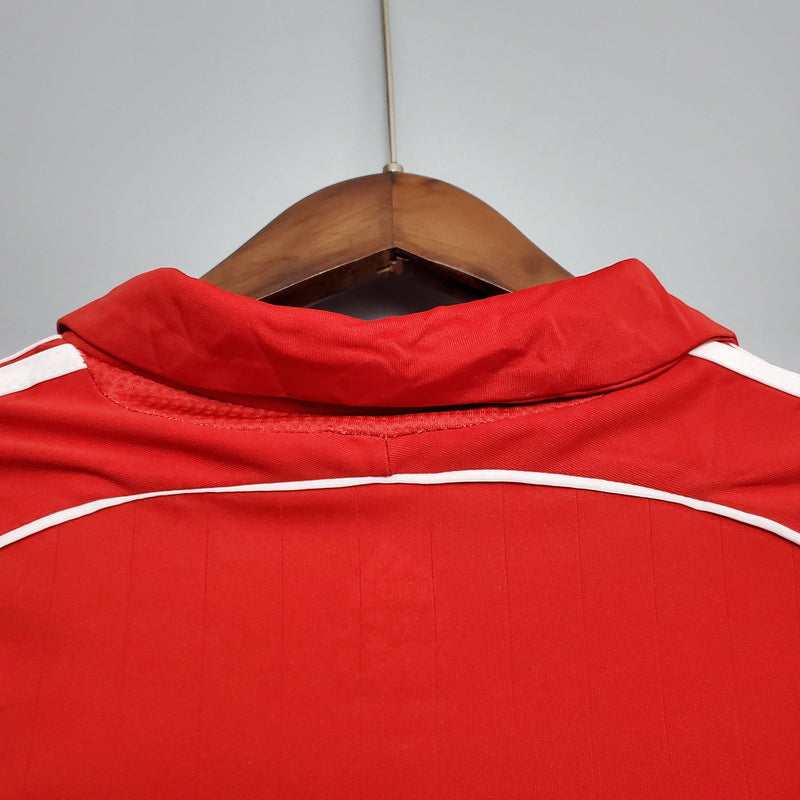 Camisa Liverpool Home 2006/07 - Adidas Retrô Masculina - Vermelha/Branca