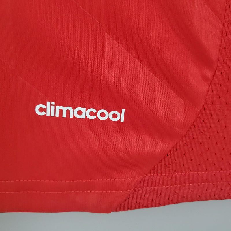 Camisa Bayern de Munique Home 2013/14 - Champions League - Adidas Retrô Masculina - Vermelha/Branca