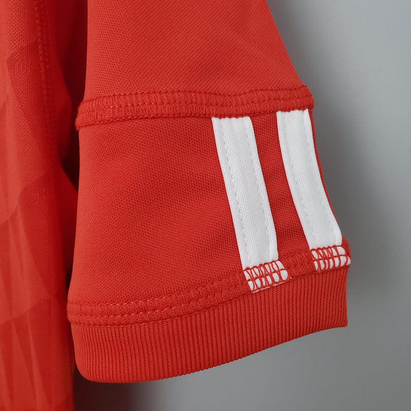 Camisa Liverpool Home 2010/11 - Adidas Retrô Masculina - Vermelha/Branca