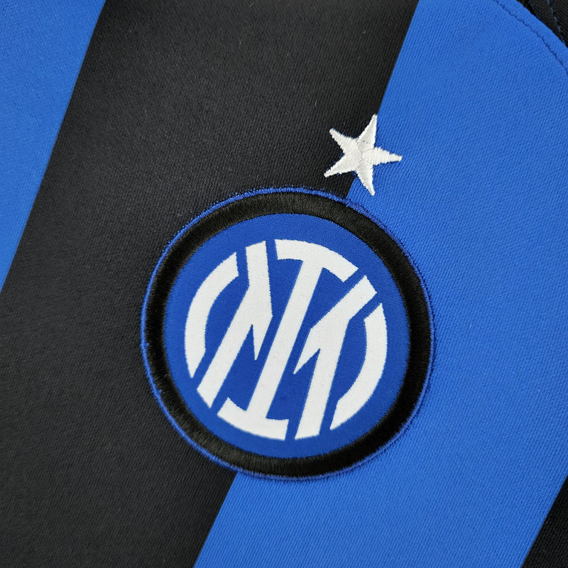Camisa Inter de Milão Home 2022/23 - Nike Torcedor Masculina - Azul/Preta