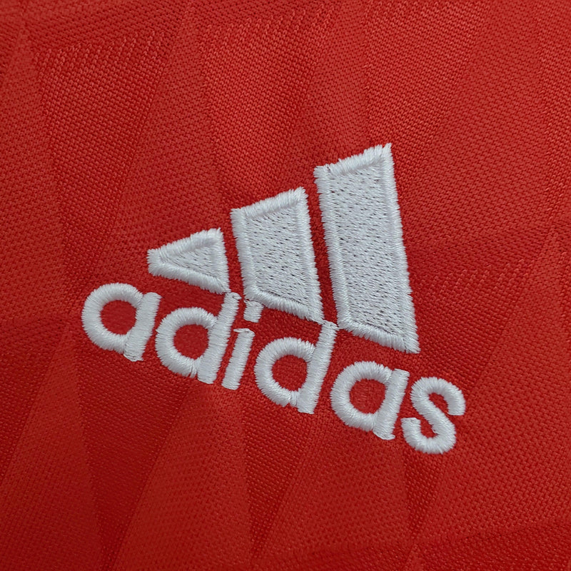Camisa Liverpool Home 2010/11 - Adidas Retrô Masculina - Vermelha/Branca
