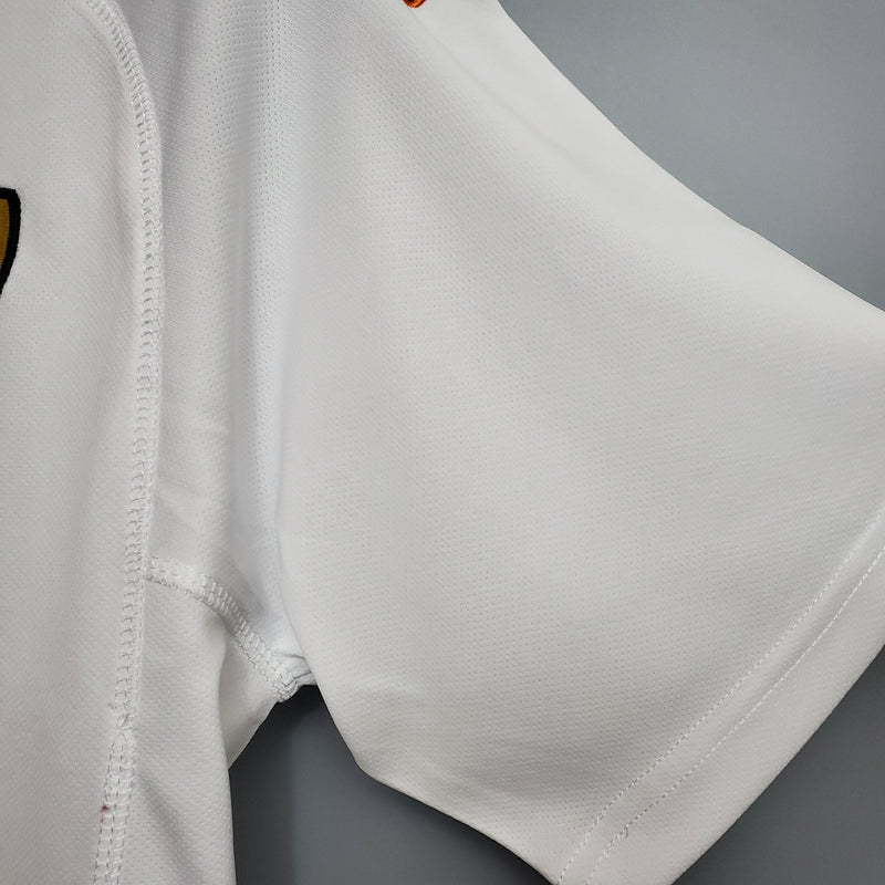 Camisa Roma Away 2001 - Kappa Retrô Masculina - Branca/Vermelha
