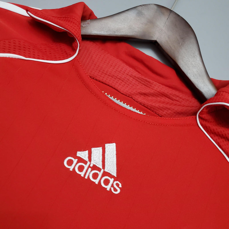 Camisa Liverpool Home 2006/07 - Adidas Retrô Masculina - Vermelha/Branca