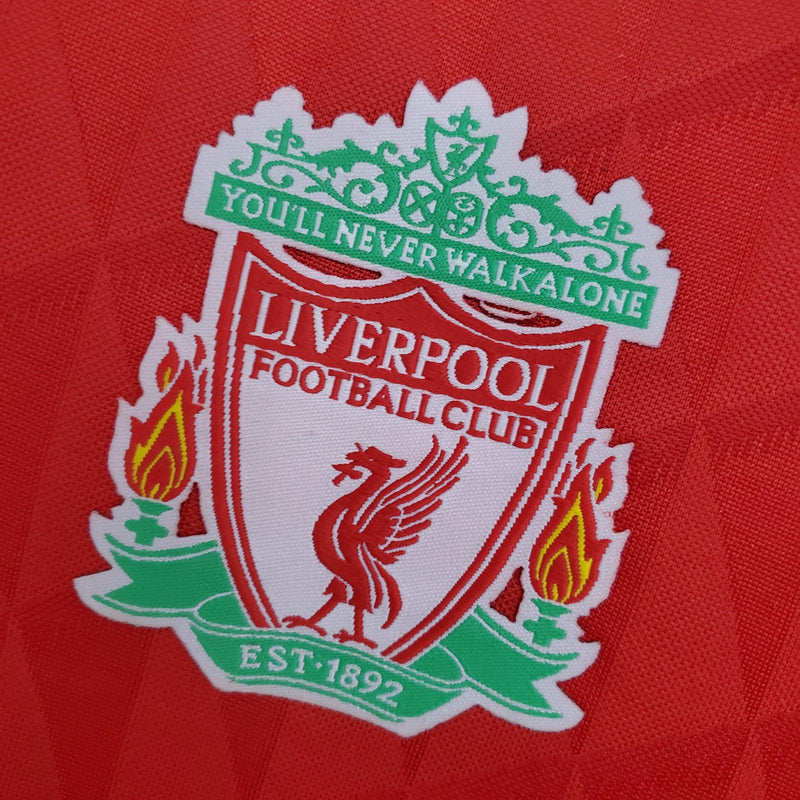 Camisa Liverpool Home 2010/11 - Adidas Retrô Masculina - Vermelha/Branca