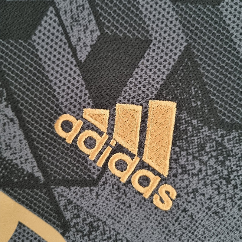 Camisa Arsenal Away 2022/23 - Adidas Torcedor Masculina - Preta/Dorada