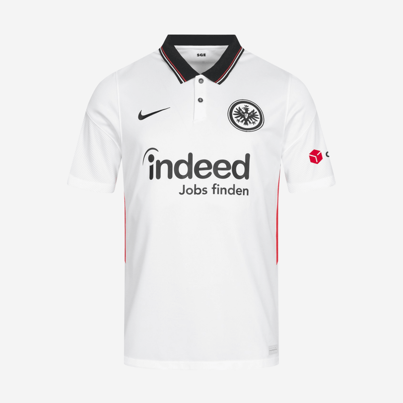 Camisa Eintracht Frankfurt Away 2020/21 - Nike Torcedor Masculina - Branca/Preta