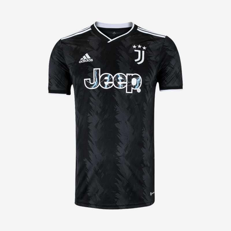 Camisa Juventus Away 2022/23 - Adidas Torcedor Masculina - Preta/Branca