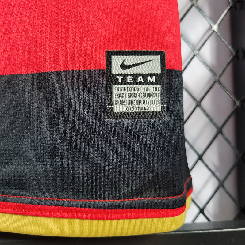 Camisa Flamengo Home  2008/09 - Nike Retrô Masculina - Vermelha/Preta