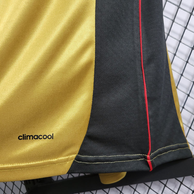 Camisa Milan III 2013/14 - Adidas Retrô Masculina - Dorada/Preta