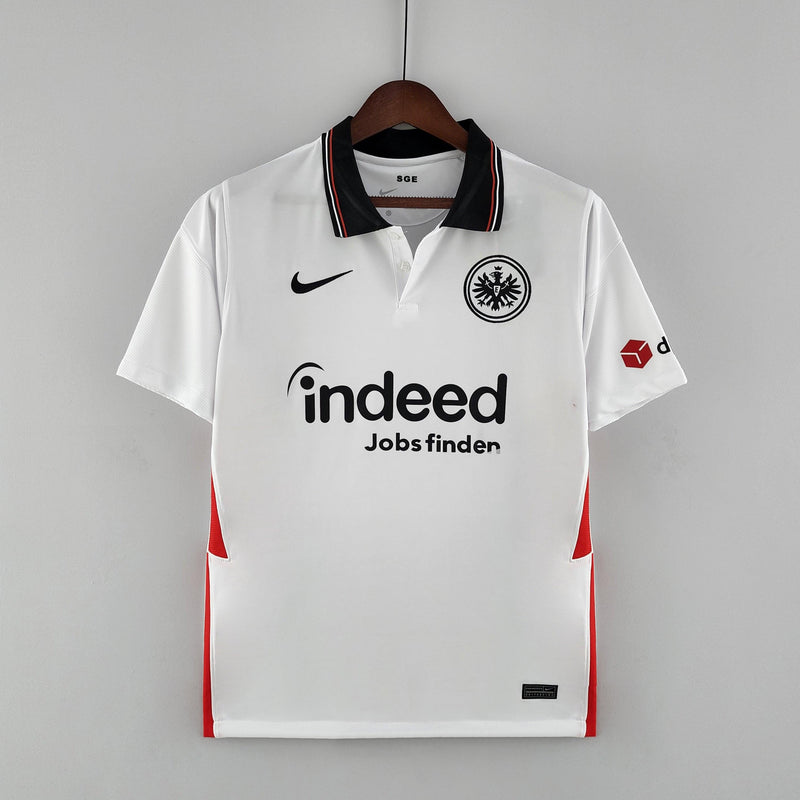 Camisa Eintracht Frankfurt Away 2020/21 - Nike Torcedor Masculina - Branca/Preta