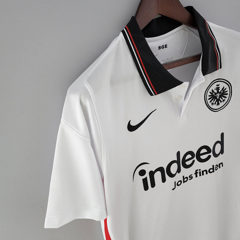 Camisa Eintracht Frankfurt Away 2020/21 - Nike Torcedor Masculina - Branca/Preta