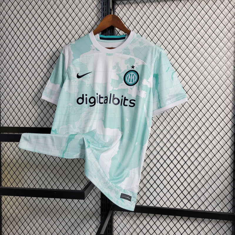 Camisa Inter de Milão Away 2022/23 - Nike Torcedor Masculina - Branca/Verde