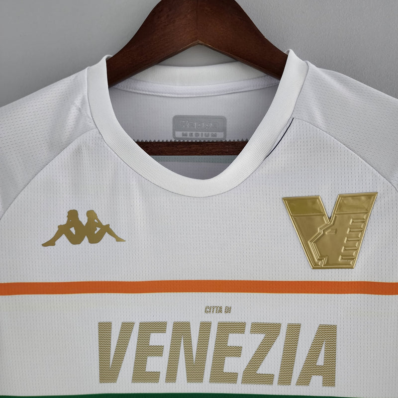 Camisa Venezia Away 2022/23 - Kappa Torcedor Masculina - Branca/Dorada