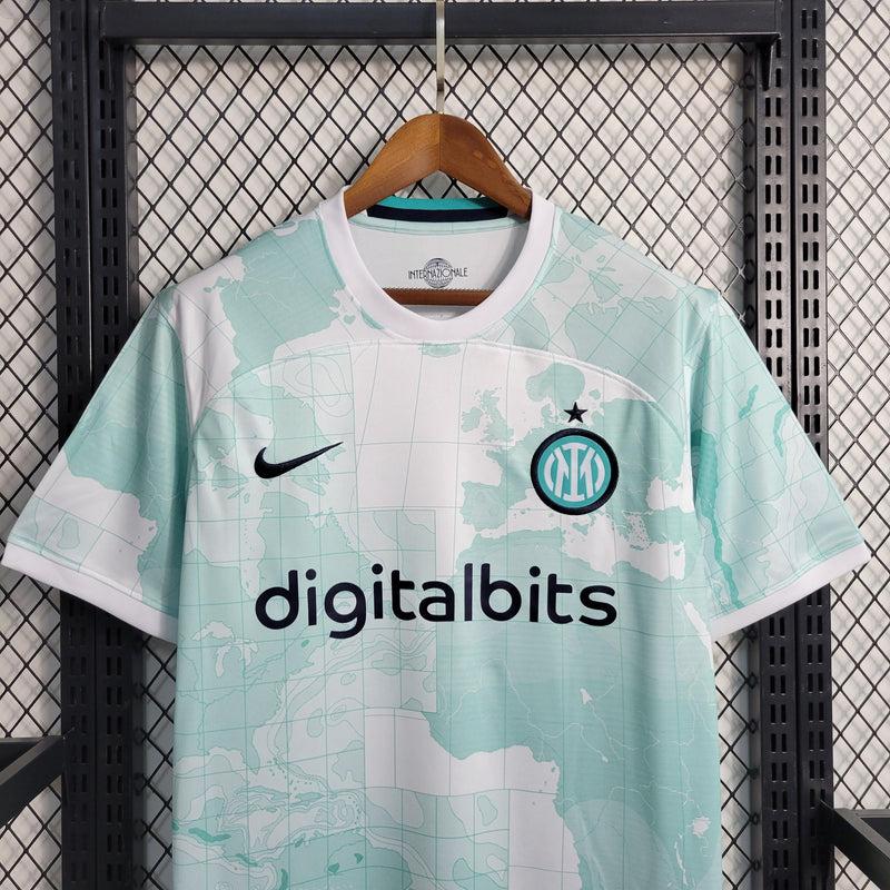 Camisa Inter de Milão Away 2022/23 - Nike Torcedor Masculina - Branca/Verde