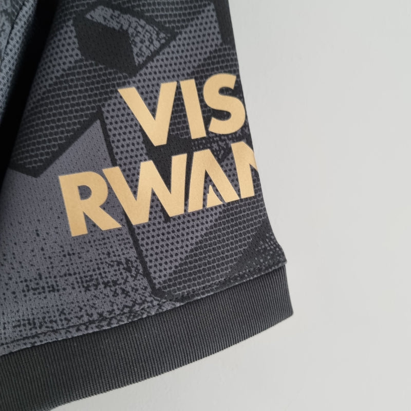 Camisa Arsenal Away 2022/23 - Adidas Torcedor Masculina - Preta/Dorada