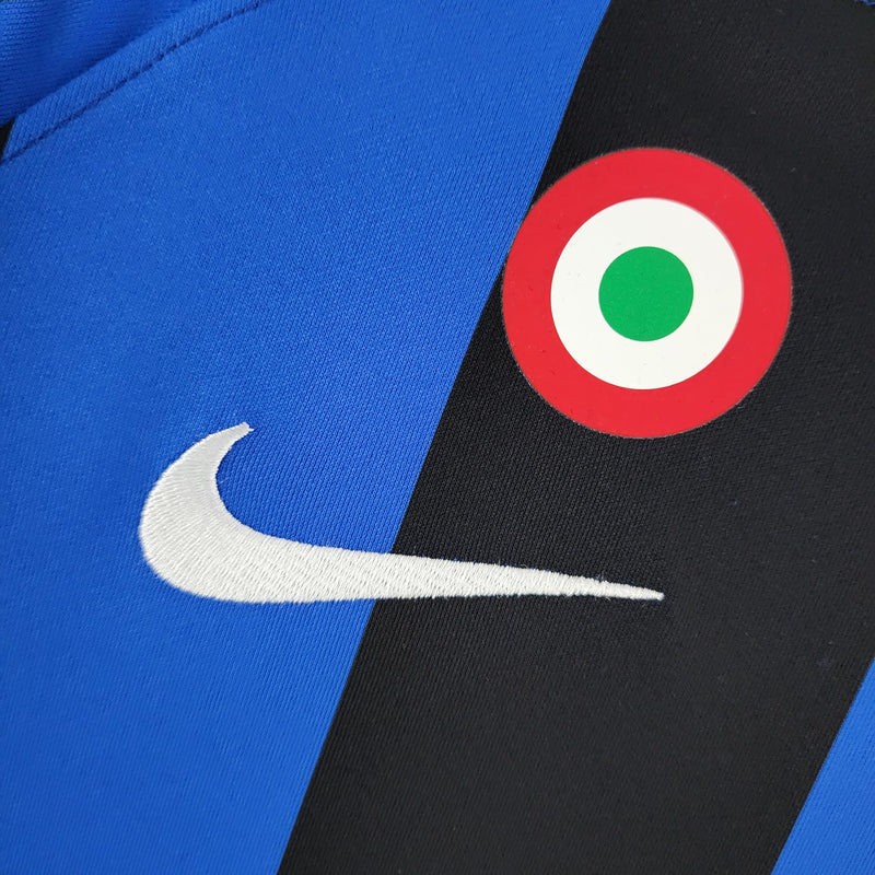 Camisa Inter de Milão Home 2022/23 - Nike Torcedor Masculina - Azul/Preta