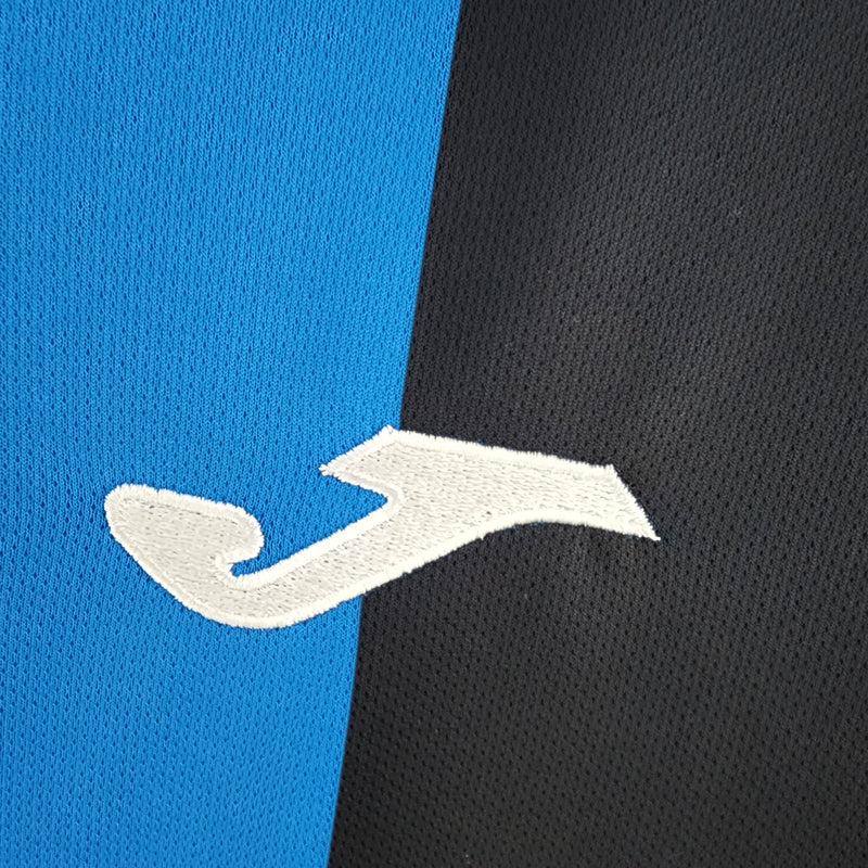 Camisa Atalanta Home 2022/23 - Retrô Masculina - Azul/Preta