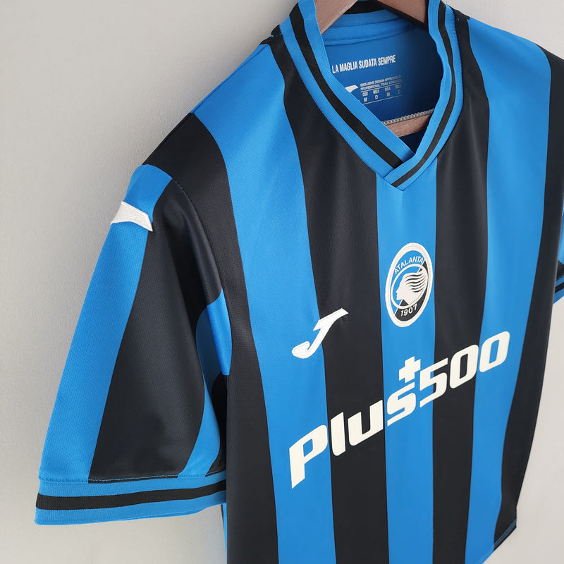 Camisa Atalanta Home 2022/23 - Retrô Masculina - Azul/Preta