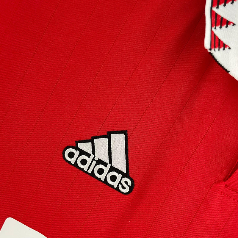 Camisa Manchester United Home 2022/23 - Adidas Torcedor Masculina - Vermelha/Branca