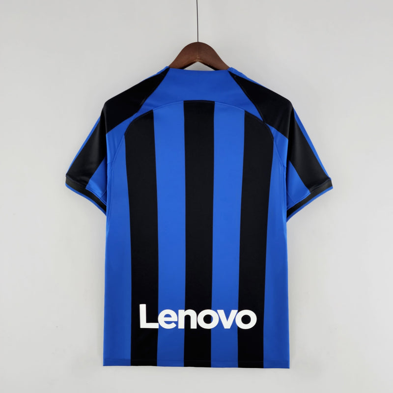 Camisa Inter de Milão Home 2022/23 - Nike Torcedor Masculina - Azul/Preta