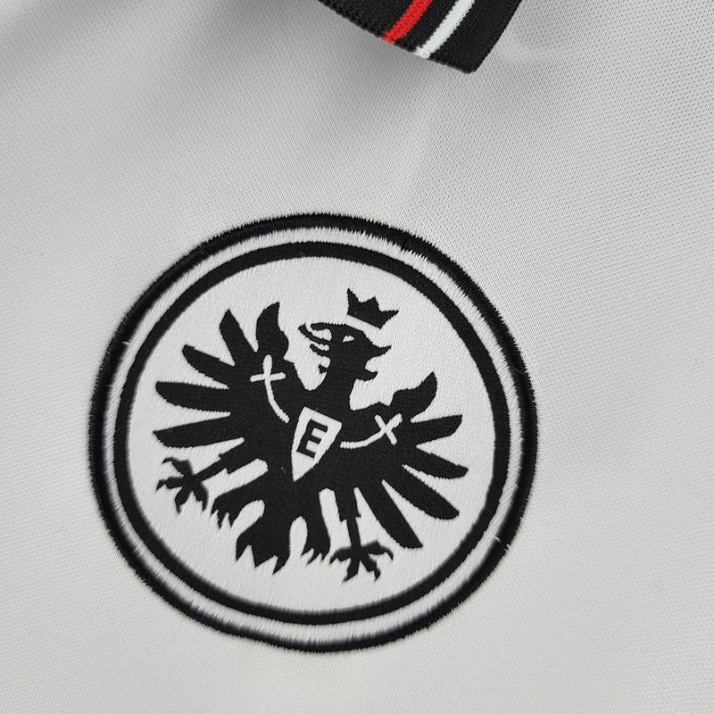 Camisa Eintracht Frankfurt Away 2020/21 - Nike Torcedor Masculina - Branca/Preta