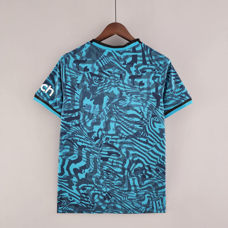 Camisa Tottenham Away 2022/23 - Nike Torcedor Masculina - Azul/Branca